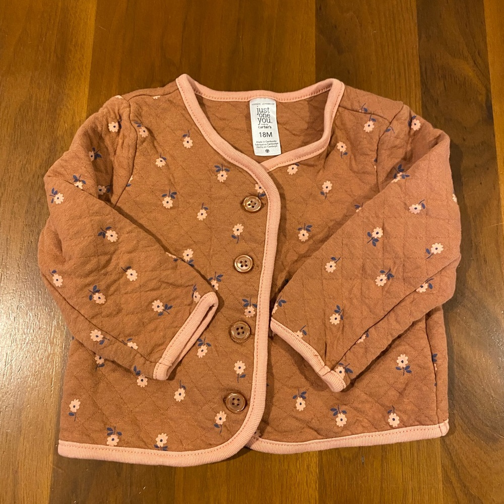 Quilted sweatshirt 18M